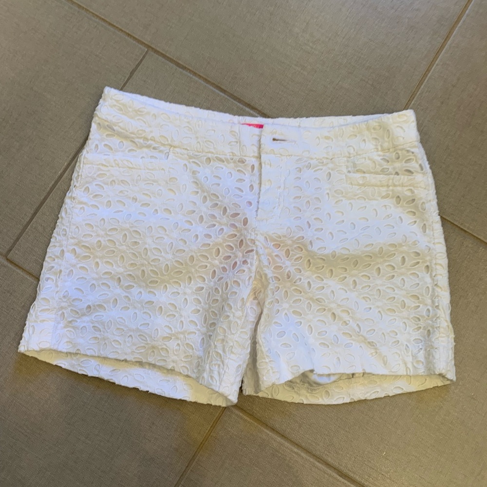 NWT Lilly Pulitzer Eyelet Shorts